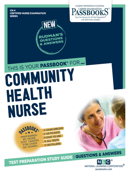Title details for COMMUNITY HEALTH NURSE by National Learning Corporation - Available
